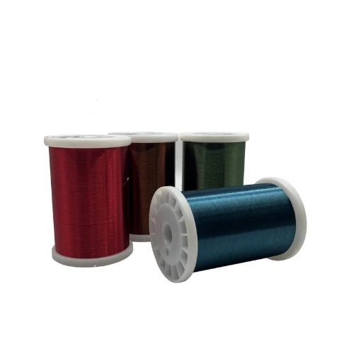 Blau / verd / vermell / marró Esmillat fil de coure per a bobines sinuoses